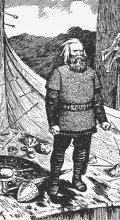 Копия картины "erling skjalgsson" художника "киттельсен теодор"
