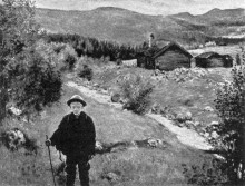 Картина "farvel da mor" художника "киттельсен теодор"