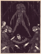 Репродукция картины "tales of mystery and imagination by edgar allan poe" художника "кларк гарри"