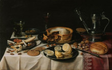 Картина "still life 1630" художника "клас питер"