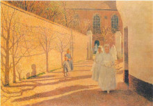 Копия картины "first communion" художника "клаус эмиль"