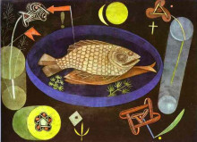 Картина "aroundfish" художника "клее пауль"