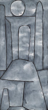 Репродукция картины "a gate" художника "клее пауль"