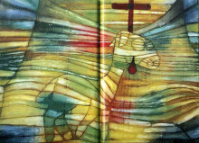 Репродукция картины "the lamb" художника "клее пауль"