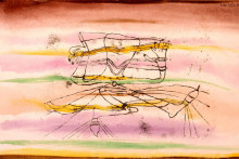 Копия картины "veil dance" художника "клее пауль"