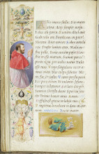 Репродукция картины "page from farnese hours" художника "кловио джулио"