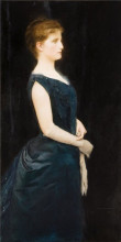 Копия картины "portrait of mrs botte" художника "кнопф фернан"