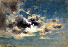 Картина "clouds" художника "кокс дэвид"