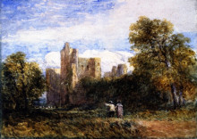 Копия картины "kenilworth castle" художника "кокс дэвид"