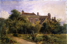 Репродукция картины "greenfield house, harorne" художника "кокс дэвид"