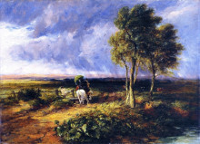 Репродукция картины "wind, rain and sunshine" художника "кокс дэвид"