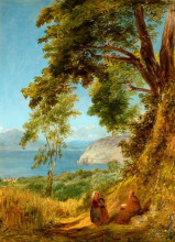 Копия картины "sorrento. bay of naples" художника "коллинз уильям"