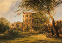 Репродукция картины "view of sir david wilkie&#39;s house in vicarage place, kensington" художника "коллинз уильям"