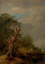 Репродукция картины "the withered tree" художника "коллинз уильям"