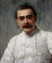 Картина "rudyard kipling" художника "кольер джон"