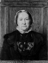 Копия картины "mrs huxley" художника "кольер джон"