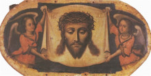 Картина "icon spas nerukotvornyi (savior-not-made-by-hands) from the maniava hermitage iconostasis" художника "кондзелевич иов"