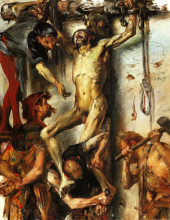 Копия картины "the large martyrdom" художника "коринт ловис"