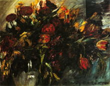 Копия картины "red and yellow tulips" художника "коринт ловис"