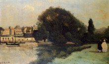 Копия картины "ричмонд, близ лондона" художника "коро камиль"