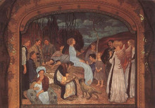 Репродукция картины "sz&#233;kely folk tales" художника "корошфои-криеш аладар"