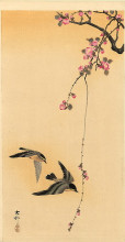 Картина "cherry blossom with birds" художника "косон охара"