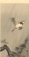 Копия картины "lapwing" художника "косон охара"