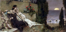 Картина "resting by the shore" художника "котарбинский вильгельм"