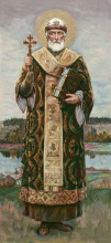 Репродукция картины "st. philip metropolitan of moscow" художника "котарбинский вильгельм"