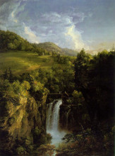 Картина "genesee scenery" художника "коул томас"