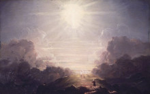 Картина "study for the cross and the world" художника "коул томас"
