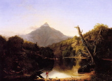 Копия картины "mount chocorua, new hampshire" художника "коул томас"