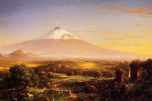 Репродукция картины "mount aetna from taormina" художника "коул томас"