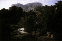 Картина "mountain scene" художника "кох йозеф антон"
