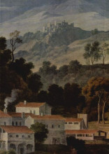 Картина "das kloster san francesco im sabinergebirge bei rom" художника "кох йозеф антон"