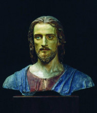 Копия картины "христос" художника "крамской иван"
