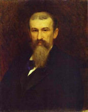Копия картины "portrait of the artist alexander sokolov" художника "крамской иван"