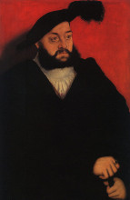 Репродукция картины "иоганн, герцог саксонский" художника "кранах старший лукас"