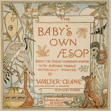 Репродукция картины "title page of baby&#39;s own aesop" художника "крейн уолтер"