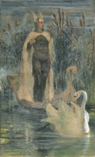 Копия картины "lohengrin" художника "крейн уолтер"