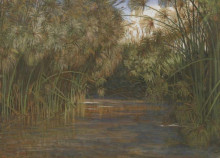 Репродукция картины "syracuse, anapo river" художника "крейн уолтер"