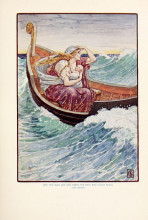 Копия картины "for two days and two nights the boat was and hither and thither" художника "крейн уолтер"