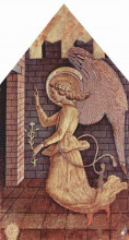 Картина "annunciation angel gabriel" художника "кривелли карло"