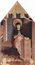 Копия картины "virgin annunciation" художника "кривелли карло"