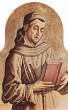 Копия картины "saint francis" художника "кривелли карло"
