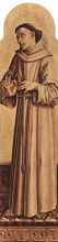 Репродукция картины "saint francis" художника "кривелли карло"