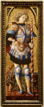 Копия картины "saint george" художника "кривелли карло"
