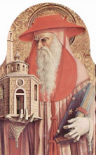 Копия картины "saint jerome" художника "кривелли карло"