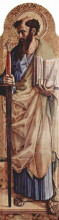 Картина "saint paul" художника "кривелли карло"