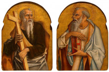 Картина "two apostles" художника "кривелли карло"